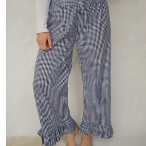 Sonderhaus Boxer Pant Blue Plaid
